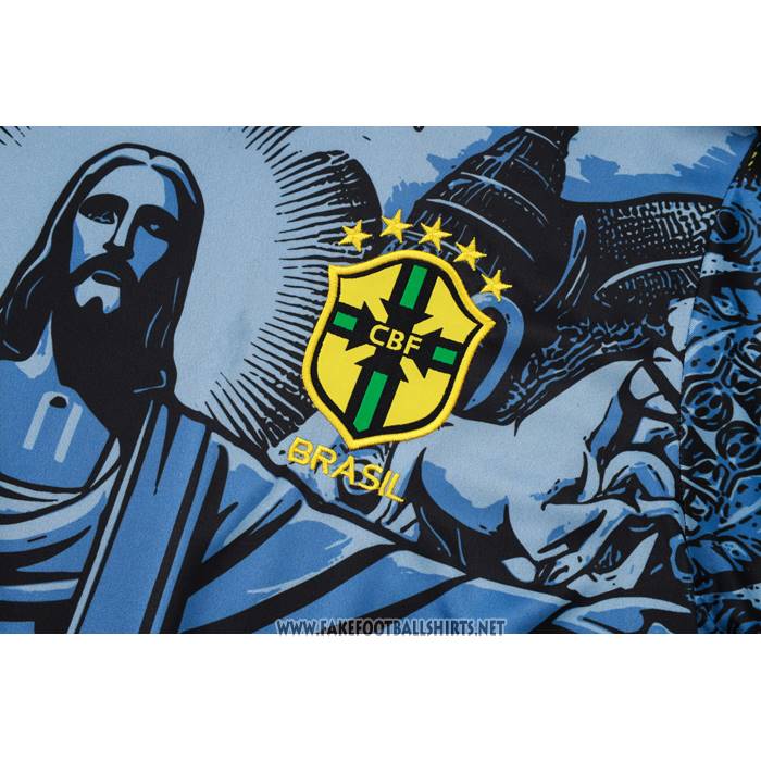 Tracksuit
 Brazil
 Jesus Short Sleeve
 2024-2025 Blue
 - Shorts
